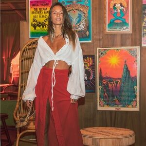 Jen’s Pirate Booty - London Skirt ‘persimmon’.